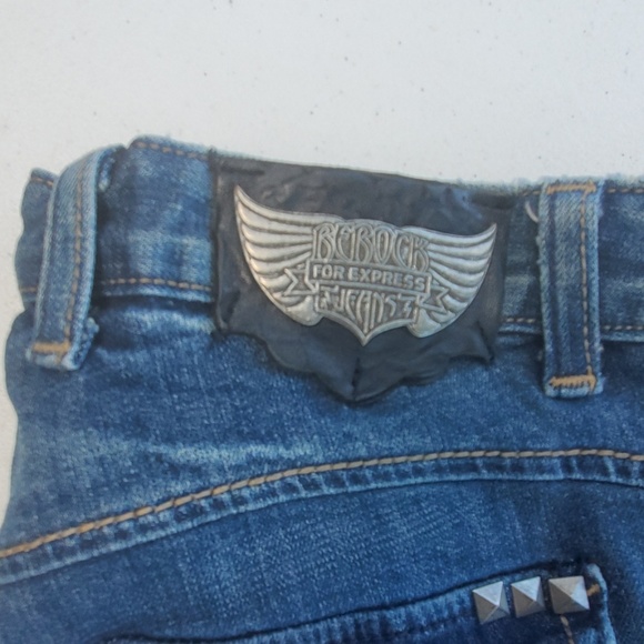 Express Rerock Distressed Jeans - Picture 2 of 8